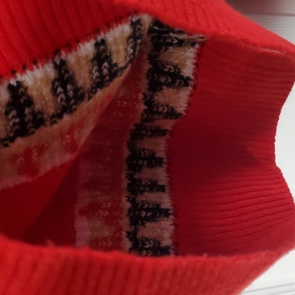 Charter Club Fair Isle Mock Turtleneck Sweater Small - Picture 7 of 9